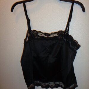 Warner's Women's Black Cami Size 38 Style 55244